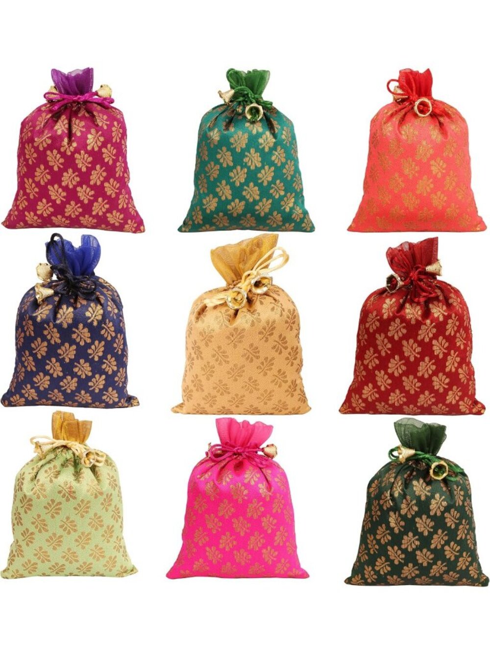 Handcrafted Indian Potli Bags | Drawstring Pouches for Gifts & Accessories